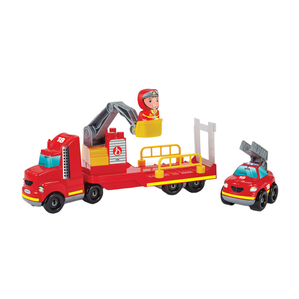 Abrick fire truck with fire truck