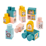 Zoo Abrick avec blocs de construction, 51dlg.