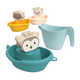 Abrick Bath boats Animals with watering can, 7dlg.