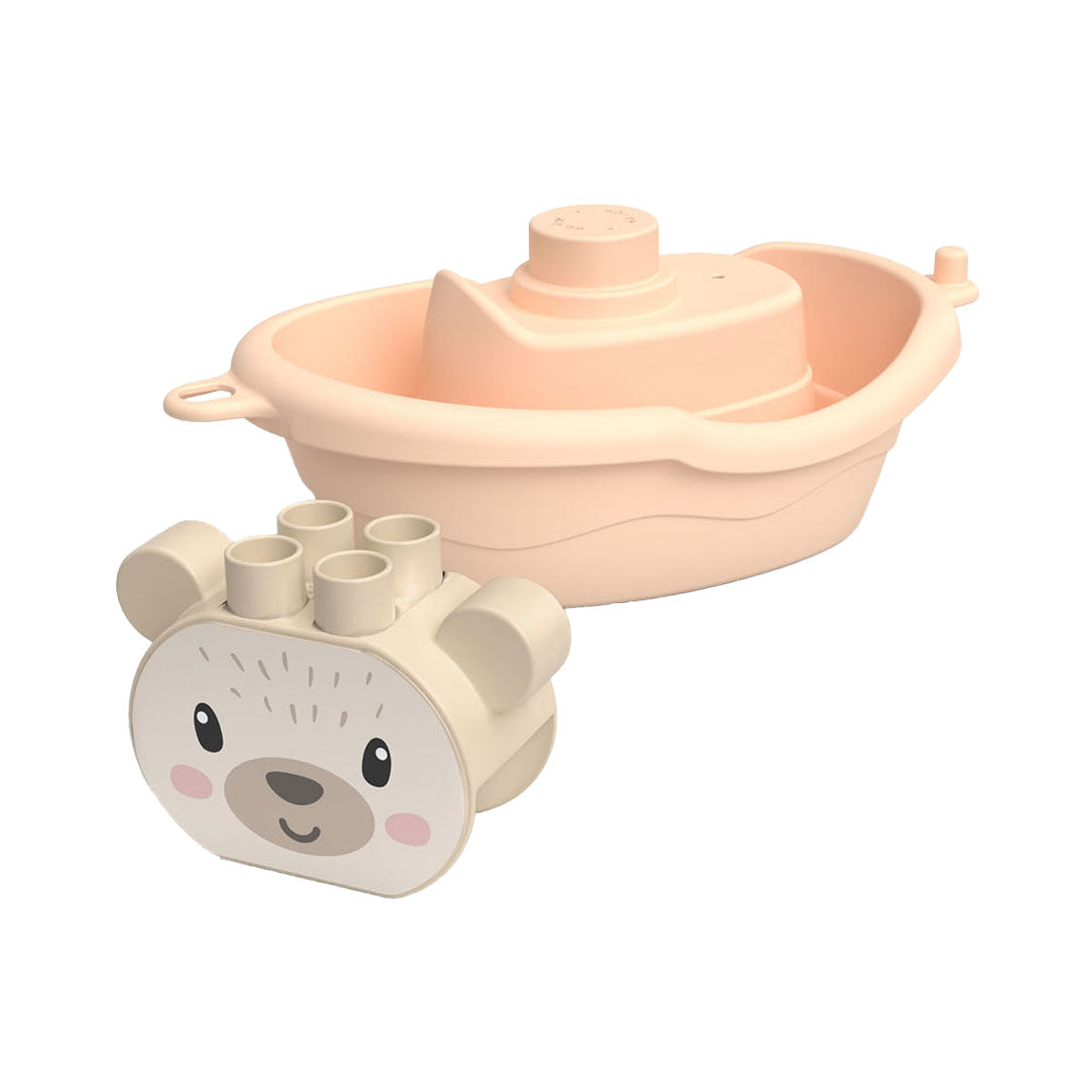 Abrick Bath boats Animals with watering can, 7dlg.