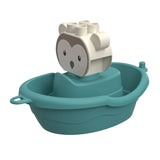 Abrick Bath Boats Animals con lata de riego, 7dlg.