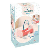 Ecoiffier doll's cradle with accessories, 6dlg.