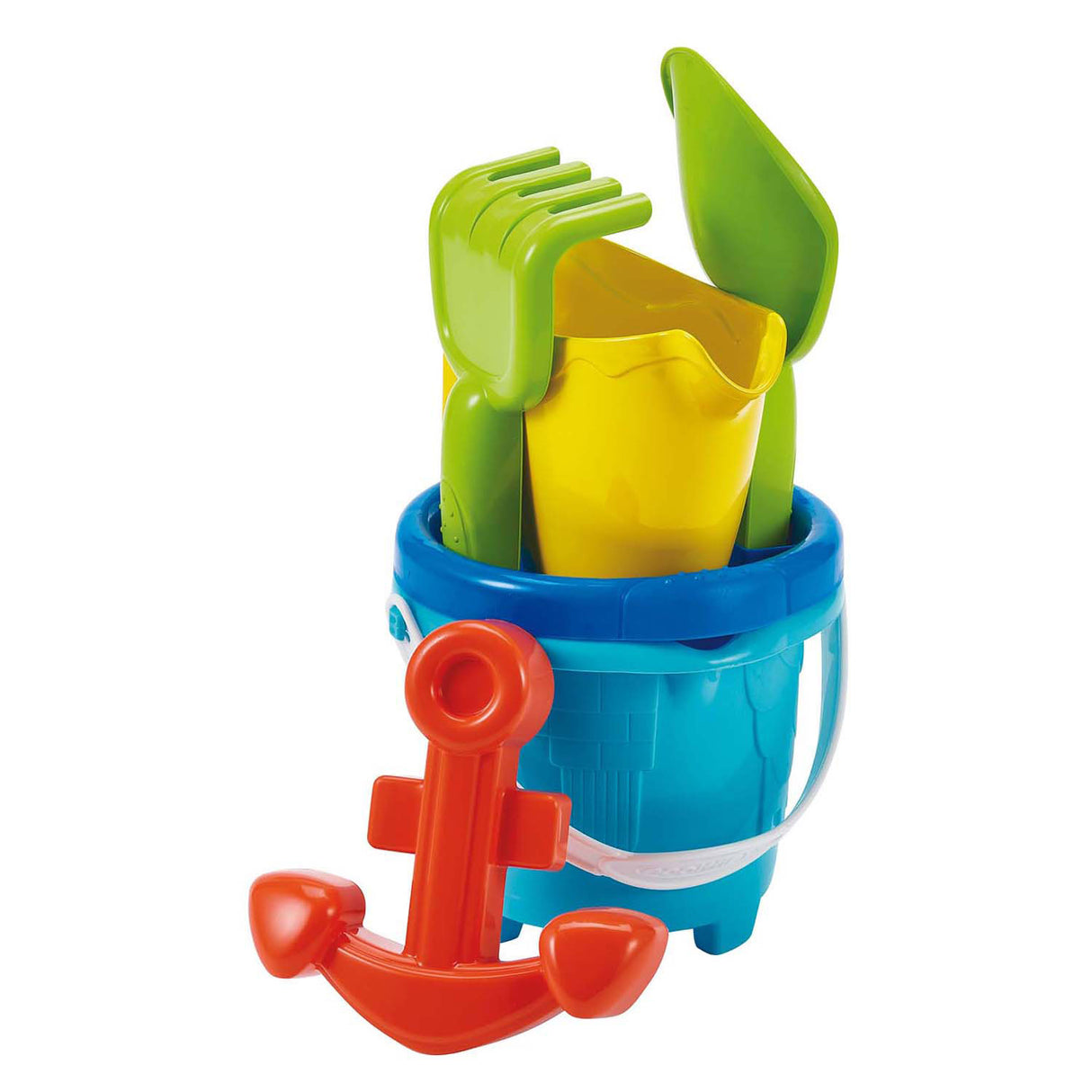 Ecoiffier bucket set pirate with accessories, 6dlg.