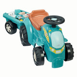 Ecoiffier steerable tractor with trailer - 15 pcs.