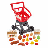 Ecoiffier filled shopping cart - 21 pcs.