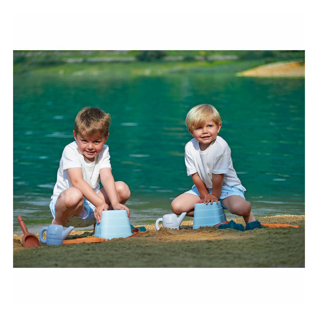 Ecoiffier sand castle bucket - 16cm 6pcs.