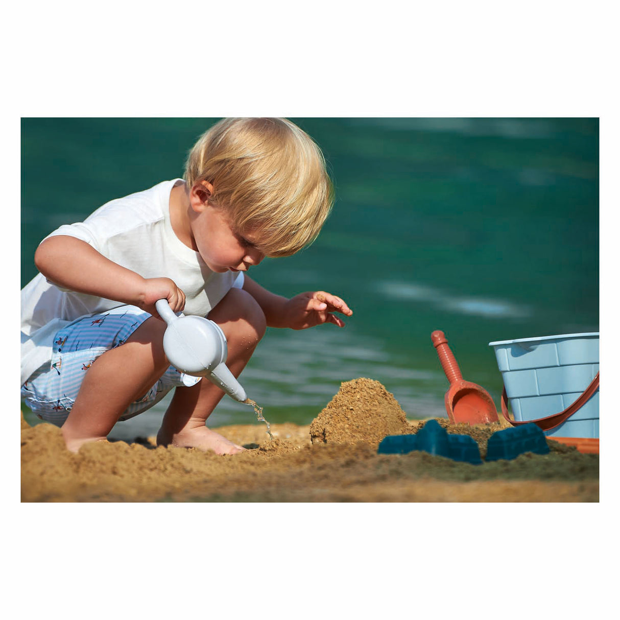 Ecoiffier sand castle bucket - 16cm 6pcs.