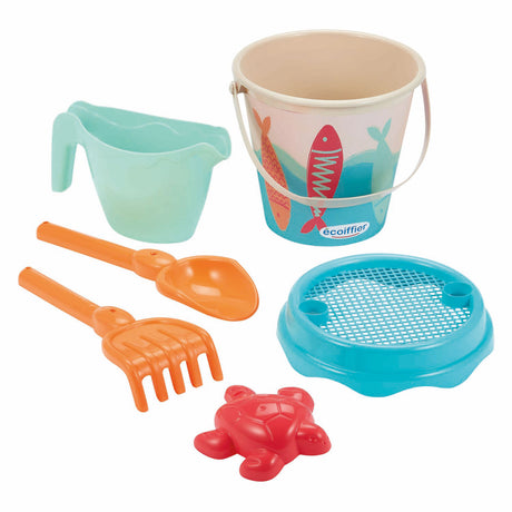 Ecoiffier sand bucket sardine - 17cm 6pcs.