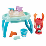 Ecoiffier sand and water table - 9 pcs.