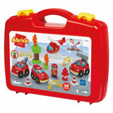 Abrick suitcase with fire trucks - 40 pcs.