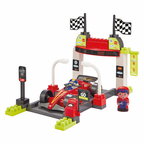 Abrick Play Set Pit Stop Formel 1
