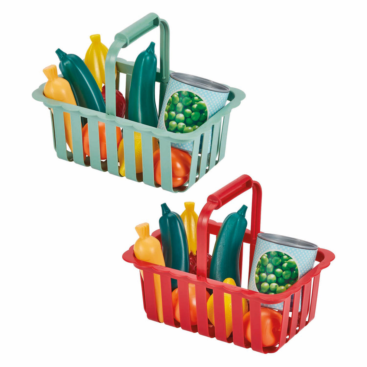 Ecoiffier fruit and vegetable basket - 21.5cm