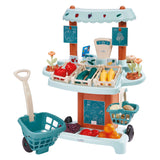 Ecoiffier azure market stall - 41 pcs.