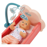 Quarto de bebê Ecoiffier 3 em 1 com boneca - 8 peças.