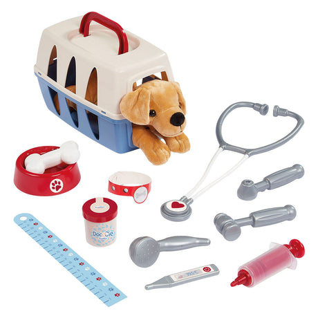 Ecoiffier doc cie vets vaunu koiran kanssa - 14 kpl.