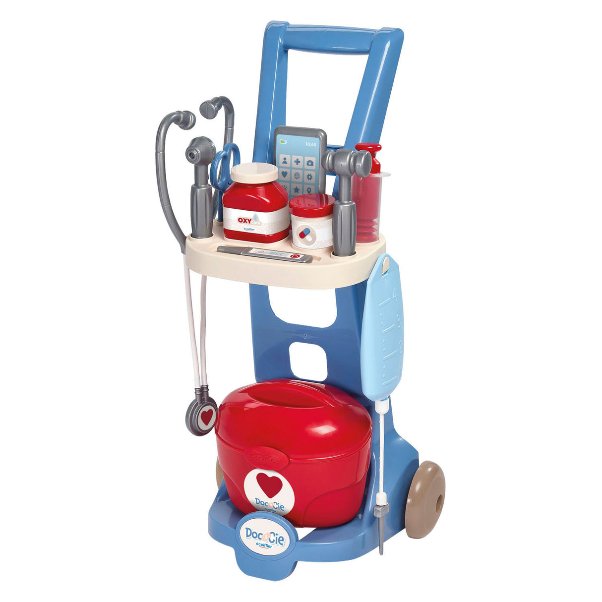 Ecoiffier Doctor's Medical Trolley - 12pcs.