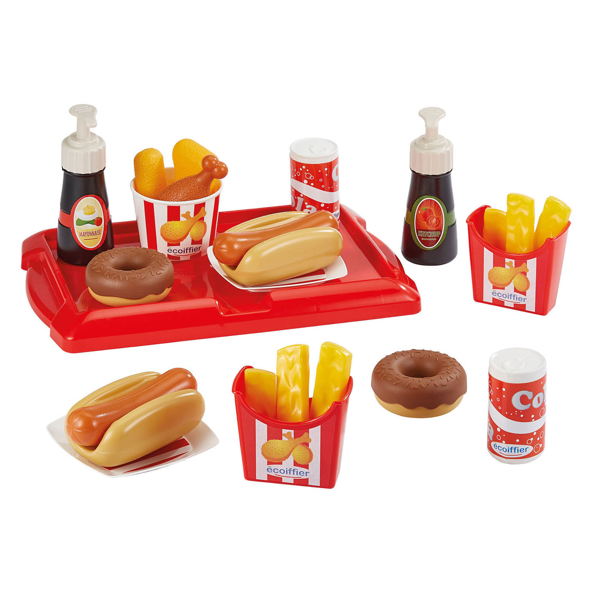 Ecoiffier 100% Chef Hot Dog Set - 25 pcs.