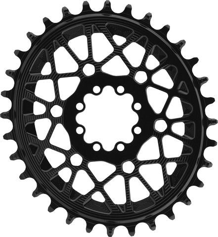 Absoluteblack oval T-type chainring for SRAM transmission 3 mm offset