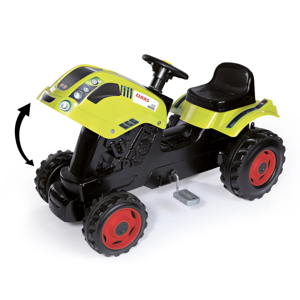 Smoby Tracteur Claas avec remorque