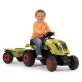 Smoby Tractor Claas with trailer