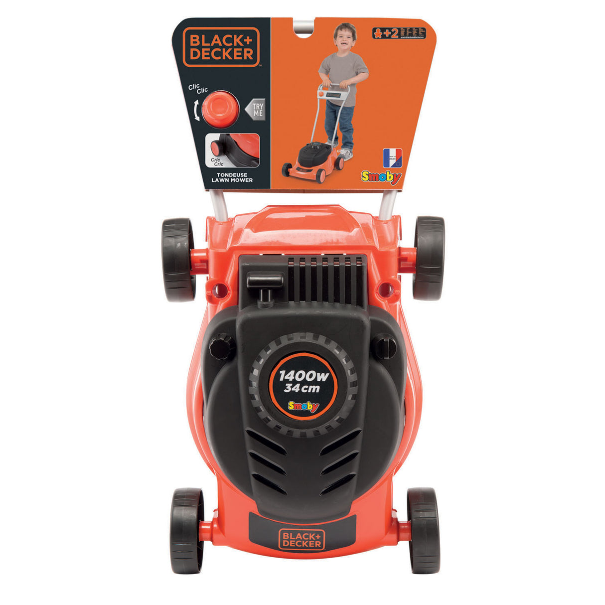 Smoby Black Decker Grasmaaier