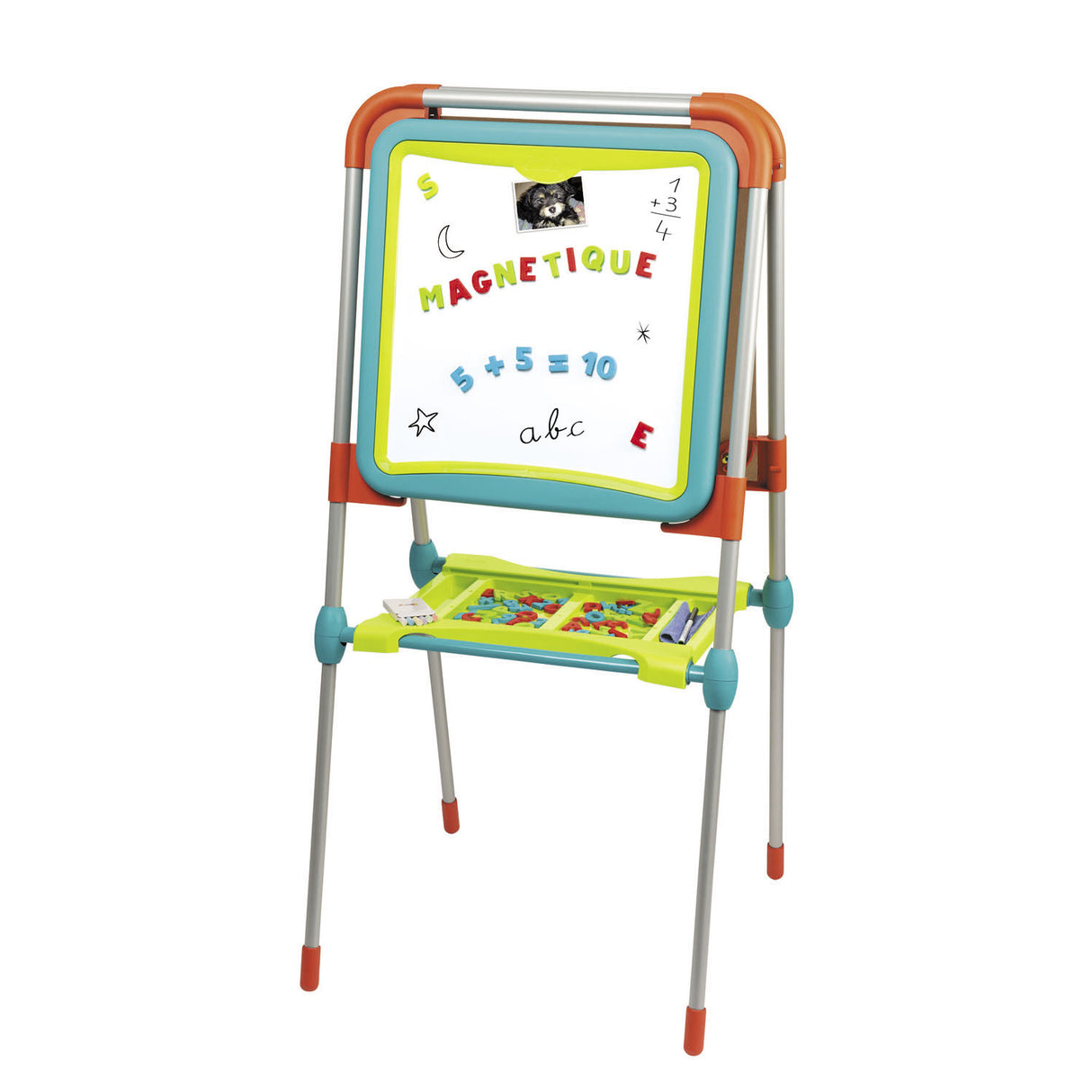 Smoby Magneet en Krijtbord met Accesoires