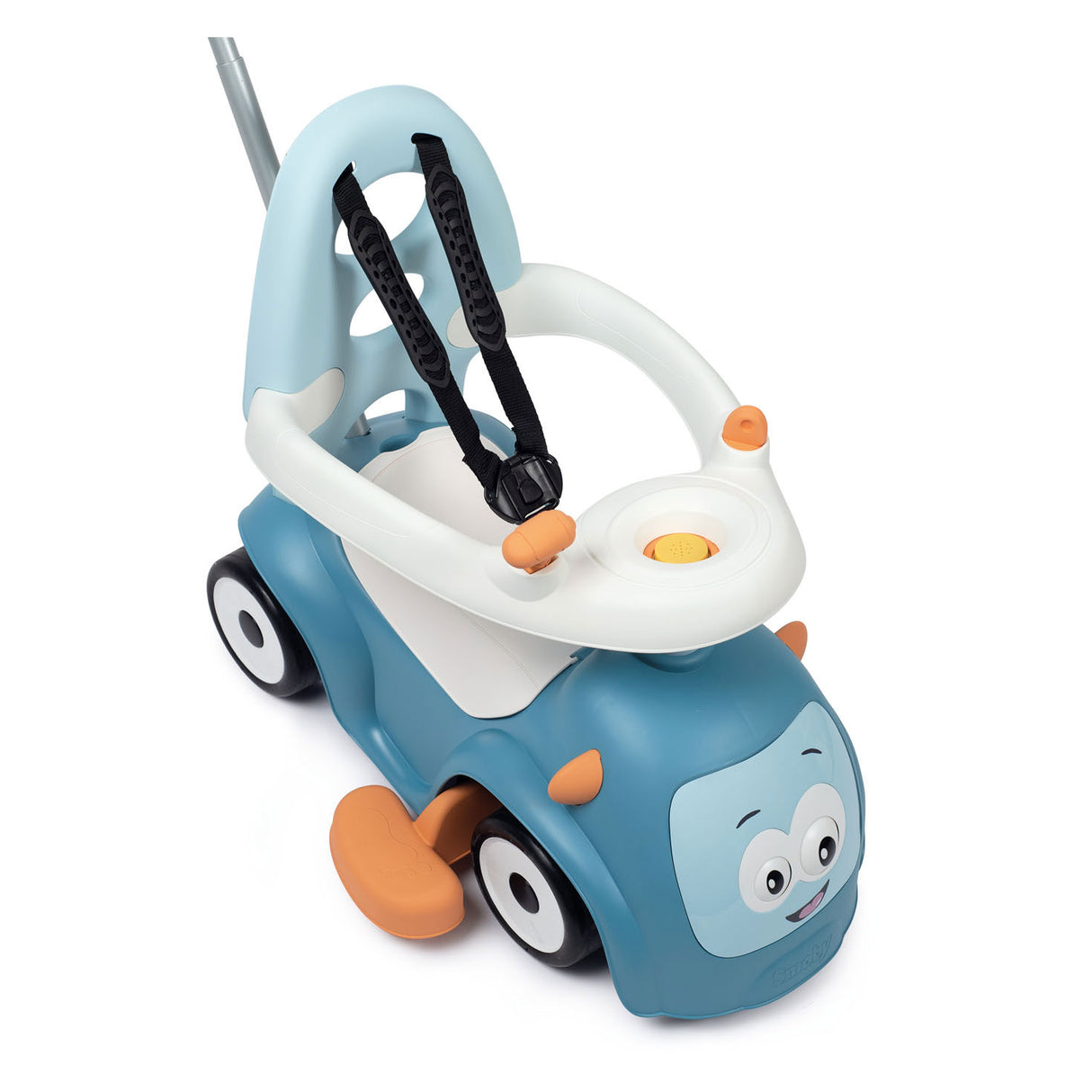 Smoby Maestro Ride sur la voiture de marche bleue