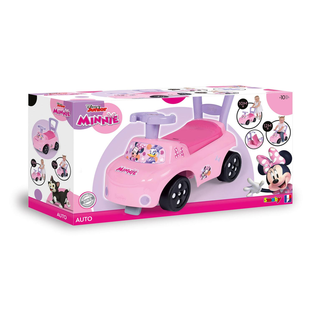 Smoby Minnie Auto Ride auf