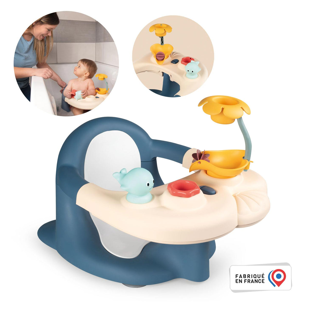 Sedile da bagno a cote di cotoons 2in1