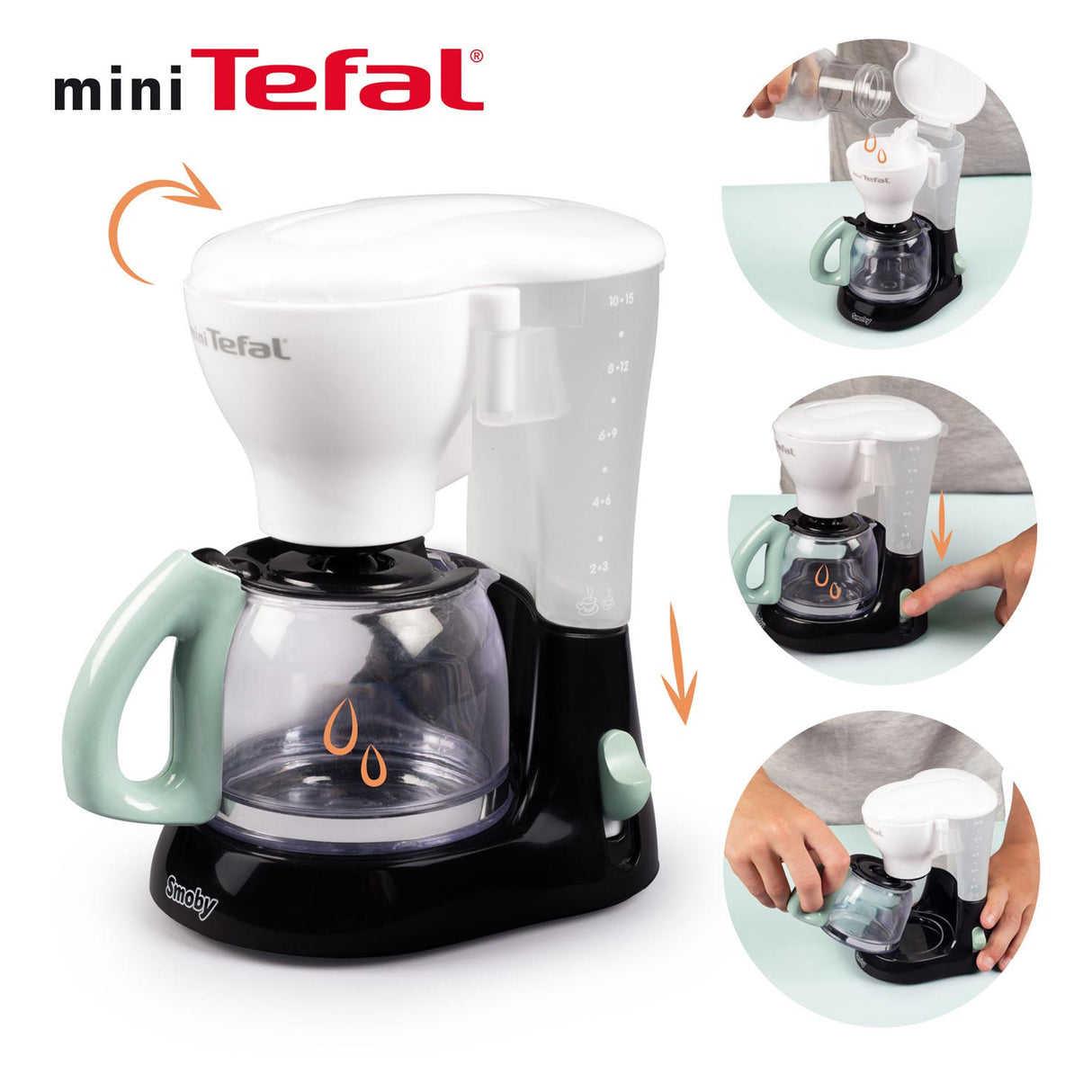 Smoby Tefal kaffebryggare