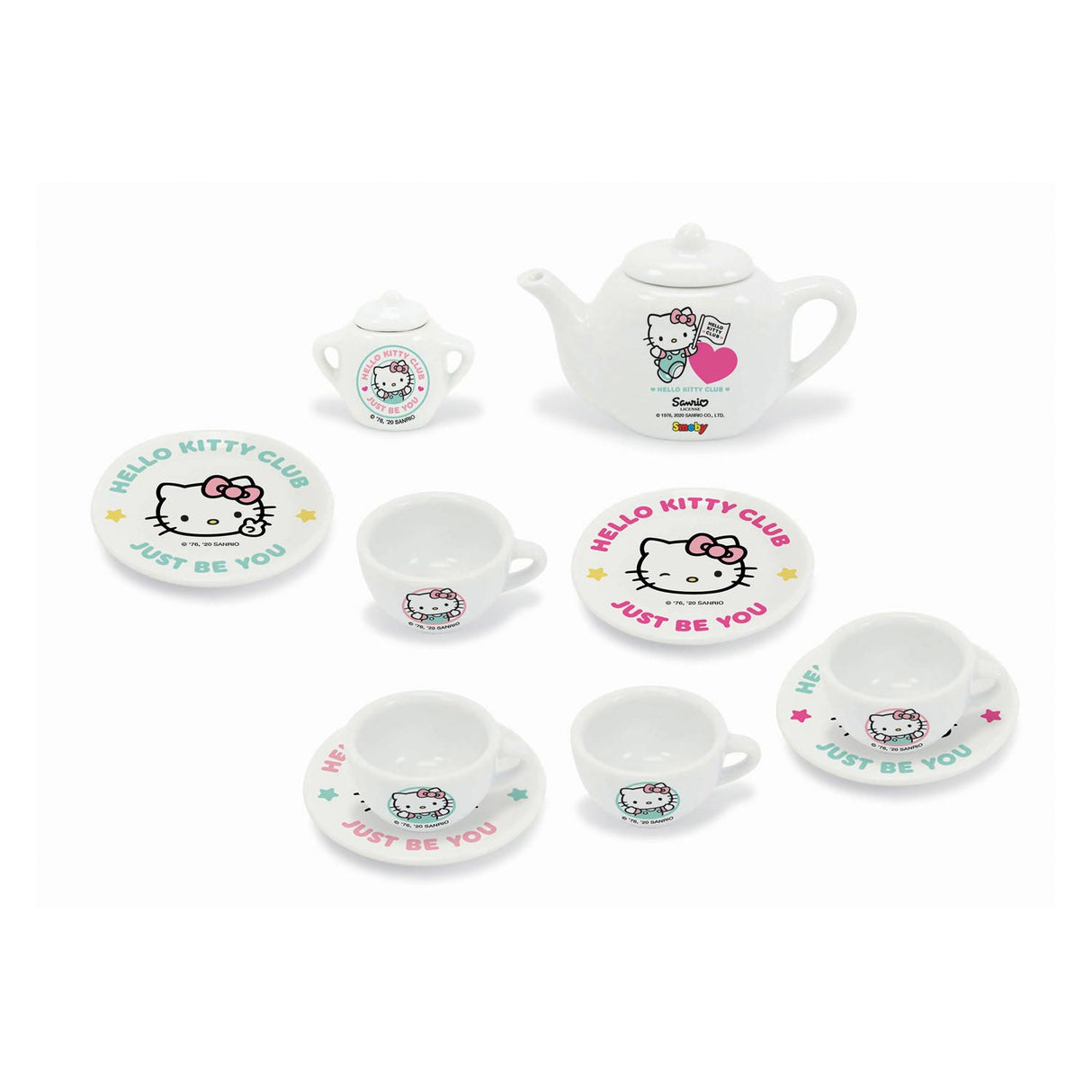 Smoby Hello Kitty Porzellan Tee Set 12dlg.