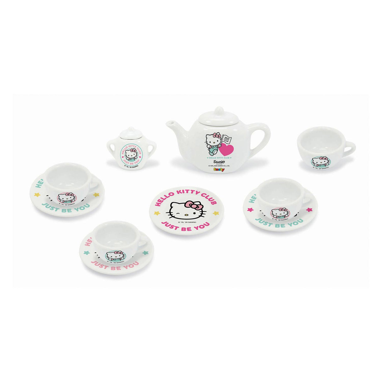 Smoby Hello Kitty Porzellan Tee Set 12dlg.