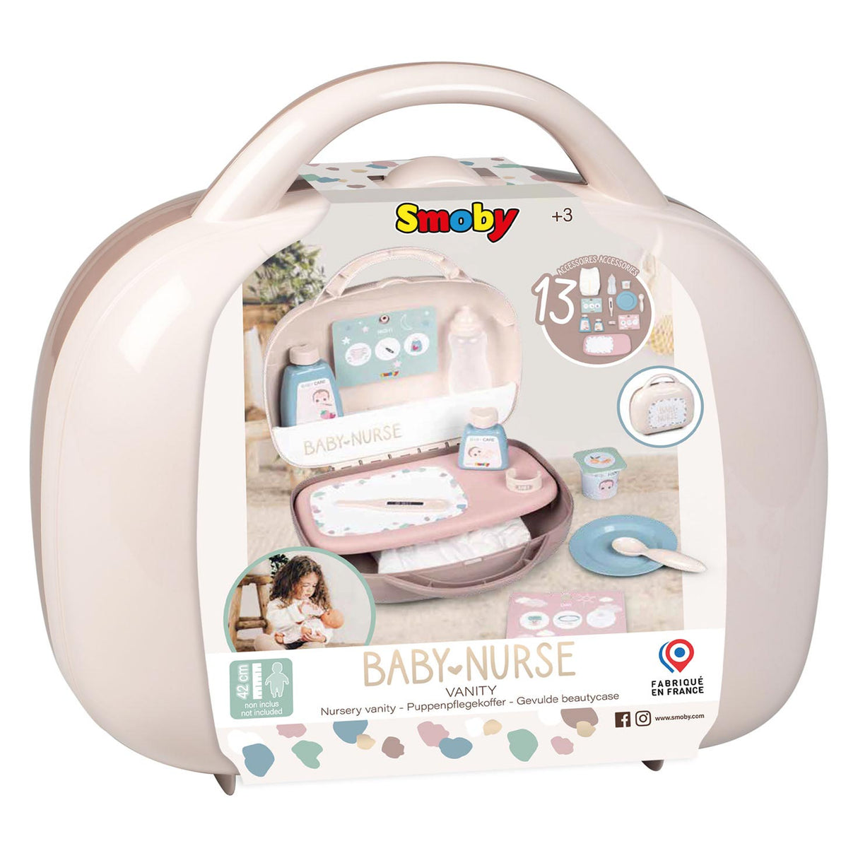 SMOBY BABY Nurse Care Set 8DLG.