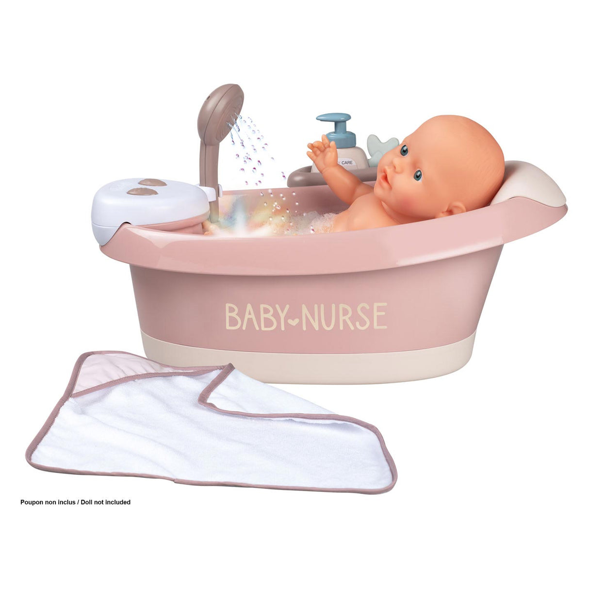 Smoby baby nurse bath with functions and accessories 3dlg.