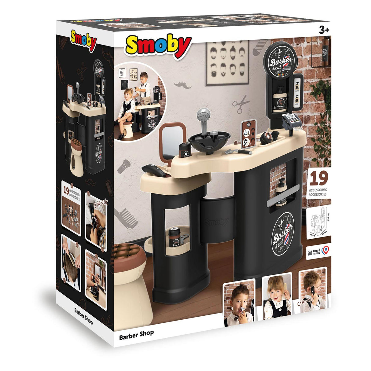 Smoby Barber Cut Hairdressing Store 19 Paps