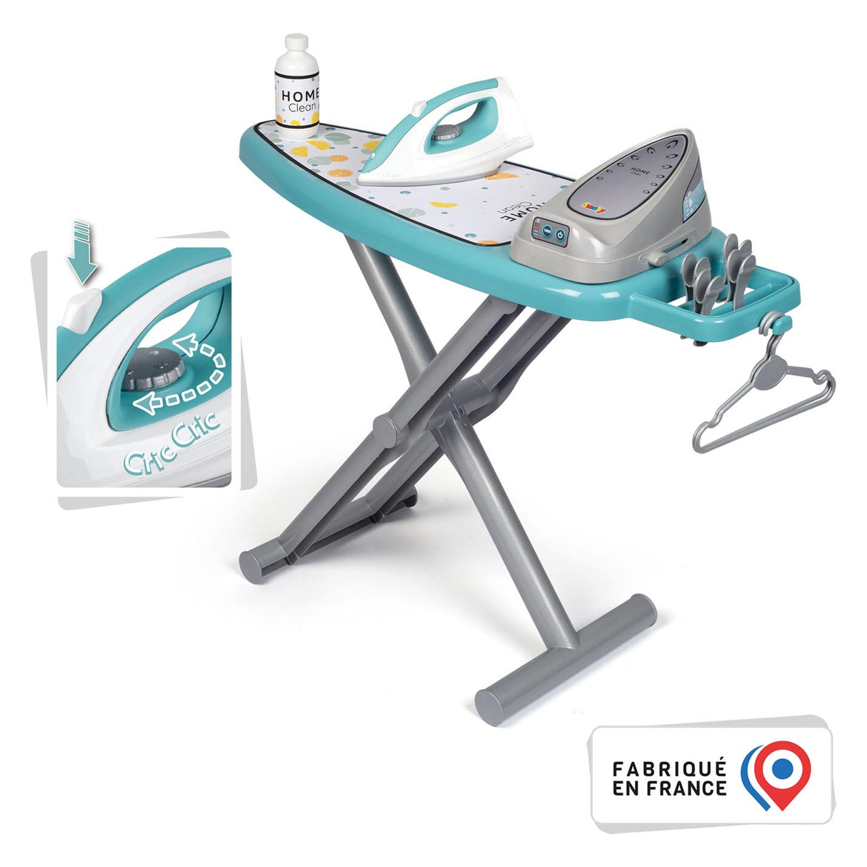 Smoby ironing board with iron 9 -piece