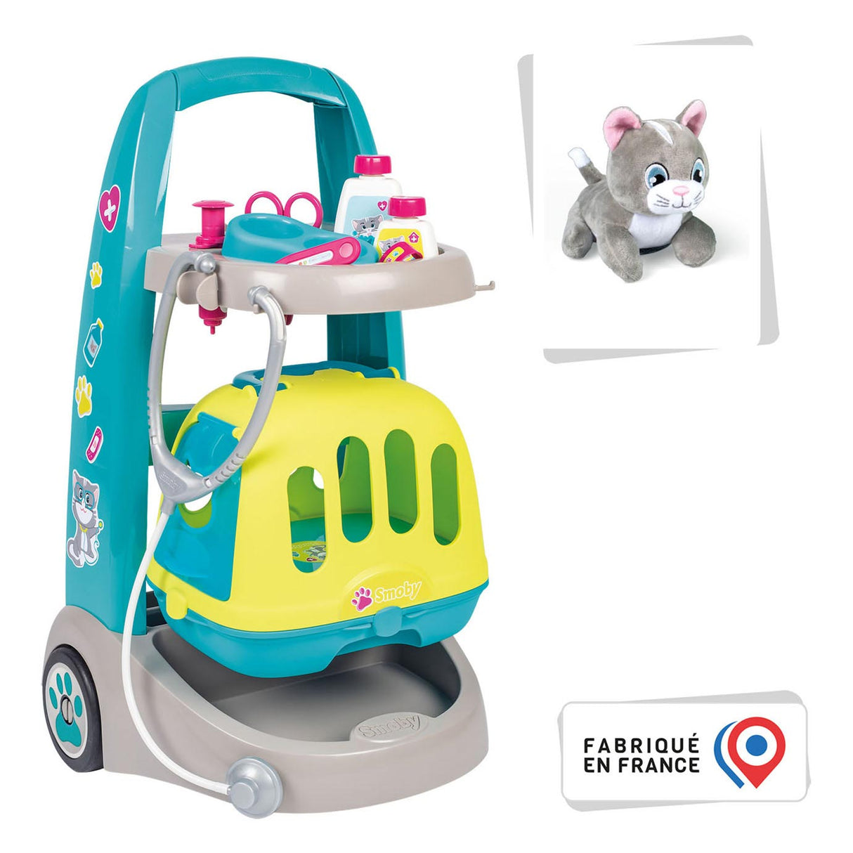 Smoby Dierendokter Trolley