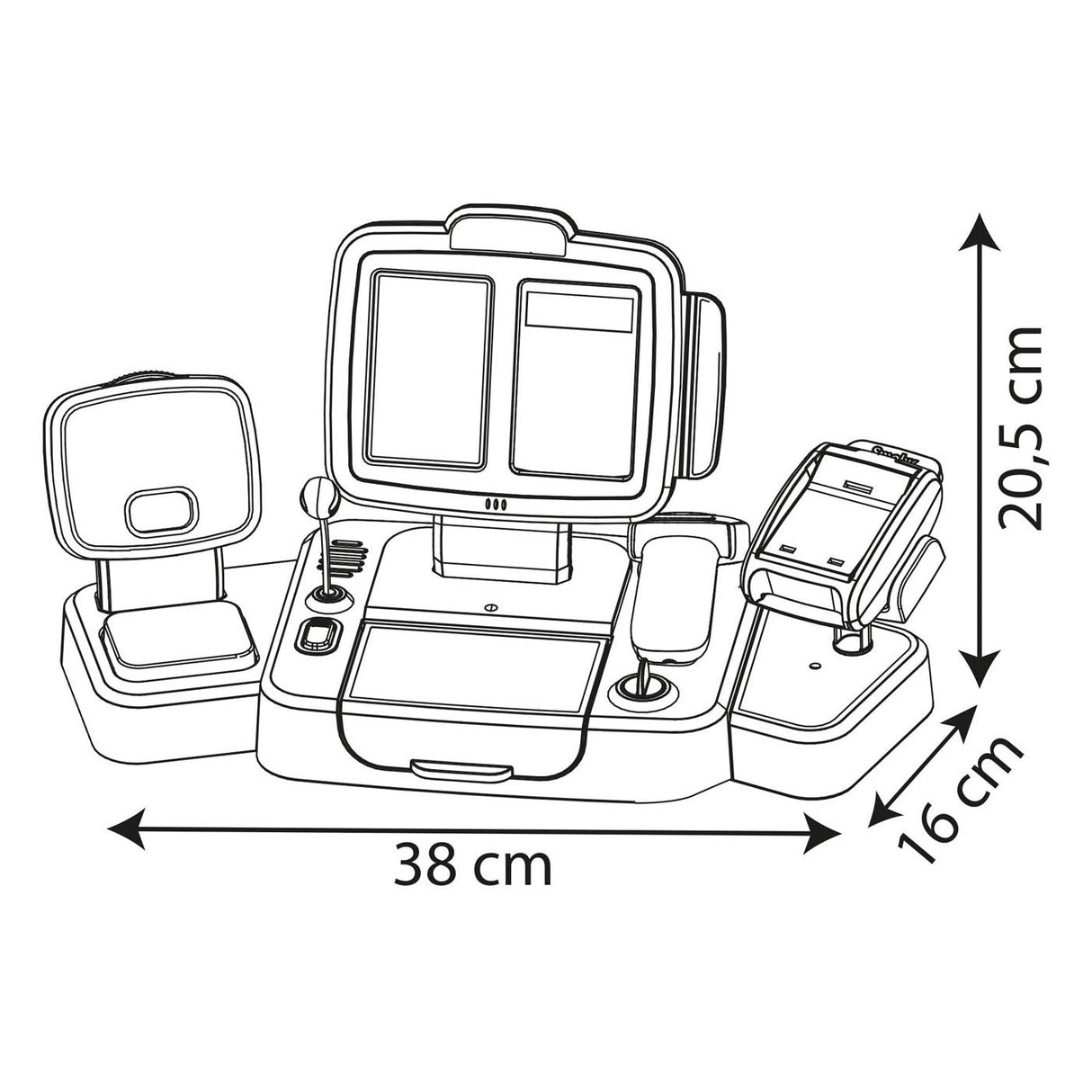 Smoby Kassa met Accessoires, 30dlg.