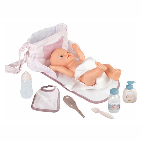 Smoby Baby Schwester Wickeltasche 8dlg.