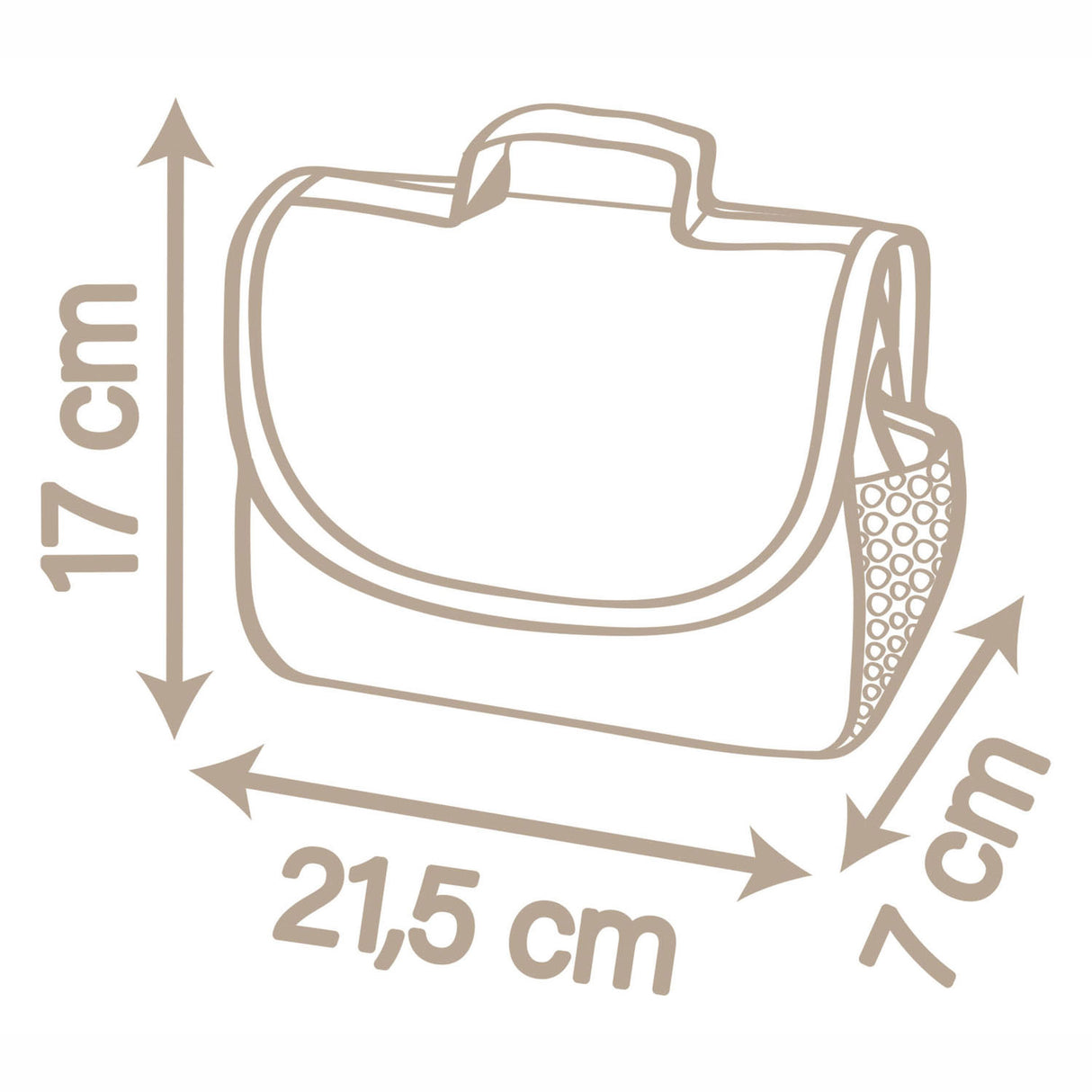 Fëmmert Puppelchen Infirmière Diaper Bag 8DLG.