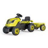 Smoby Farmer XL STASTRATTOR con rimorchio verde