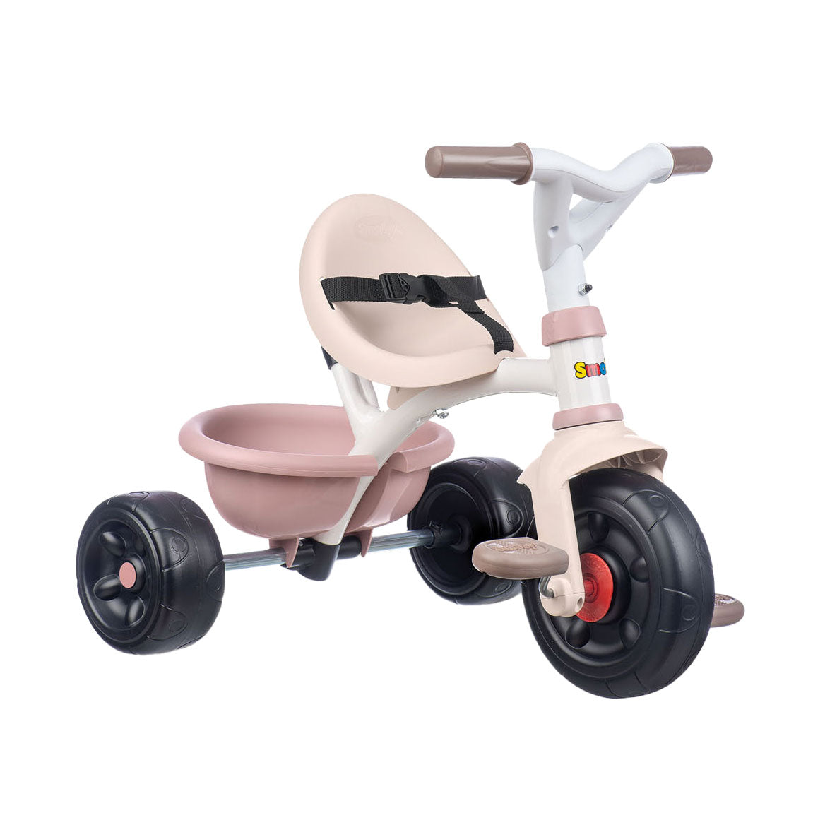 Smoby Spaß macht Komfort drei Radfahren Pink