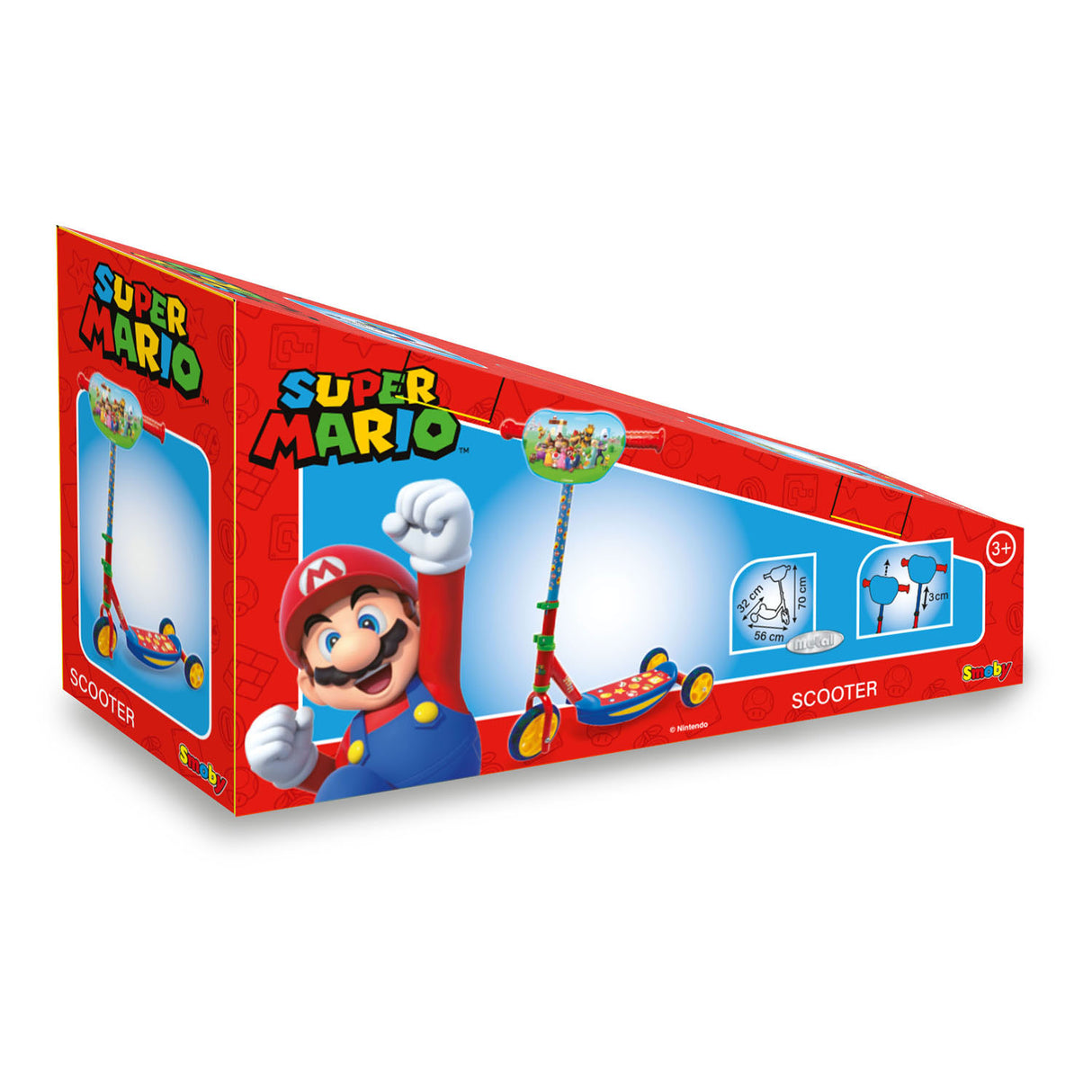 Smoby Super Mario 3-Wheel Kinderstep