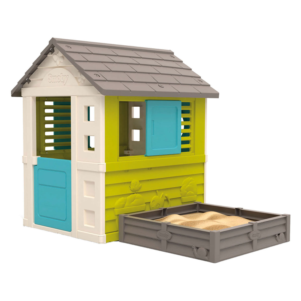 Smoby Square Speelhuis mit Sandbox