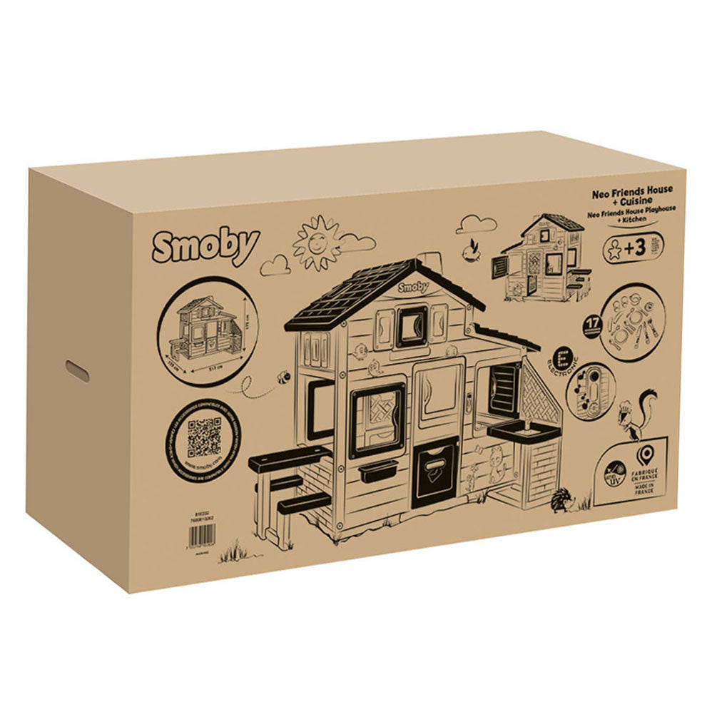 Amici Neo Smoby Speeluis con cucina all'aperto