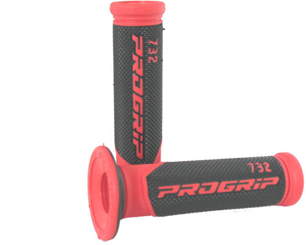 Pro grip Handvatset grip 732 zwart rood