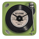 Ootb wall clock record player glass ø20cm