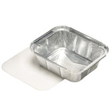 Papstar aluminum bowls 0.5l 10 pcs