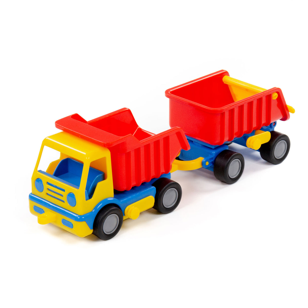 Cavallino Toys Cavallino Basics Kiepwagen z przyczepą