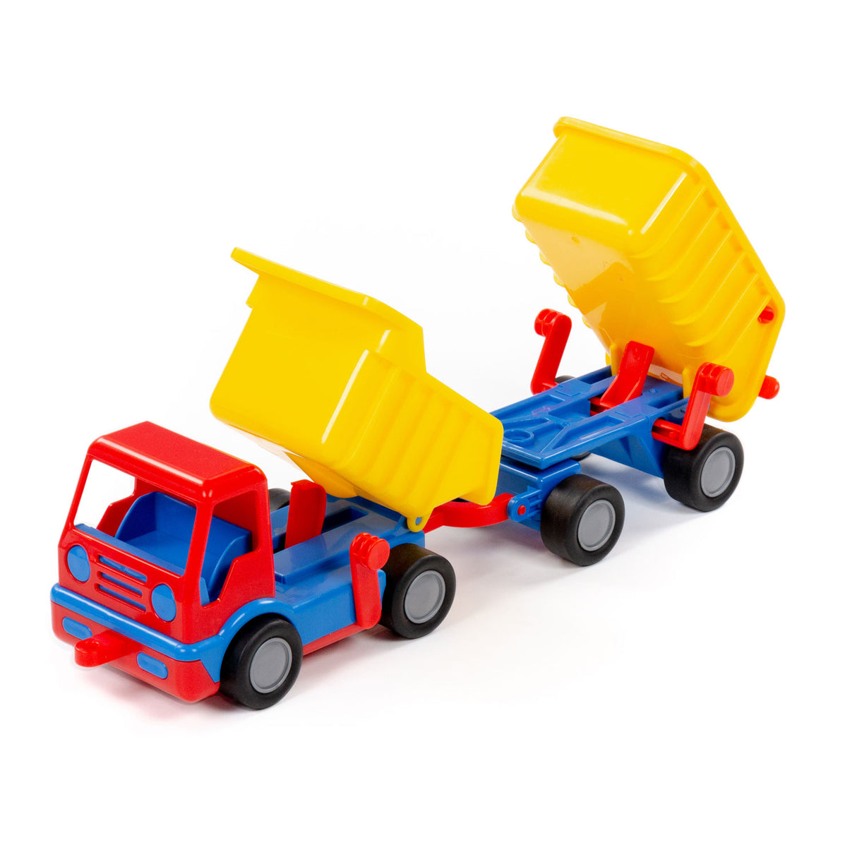 Cavallino Toys Cavallino Basics Kiepwagen z przyczepą